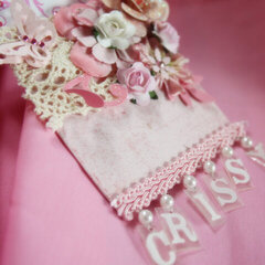 Shabby  Chic  Personalized Tag