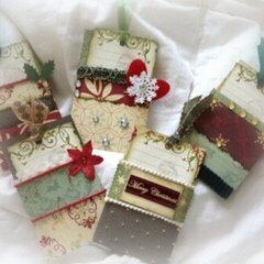 Vintage Christmas tags