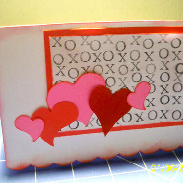 XOXO Hearts Valentine