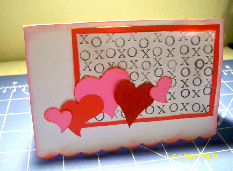 XOXO Hearts Valentine