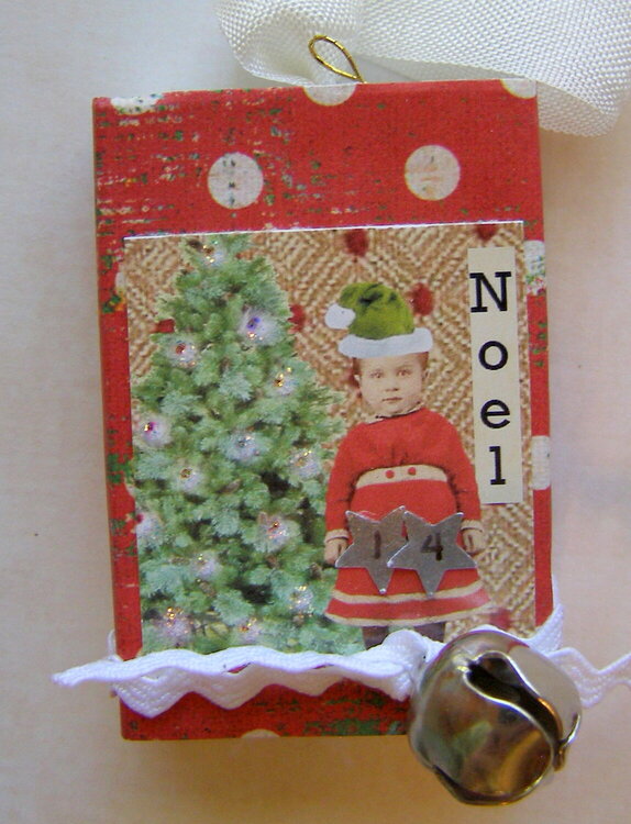 Countdown to Christmas matchbox swap - Day 14