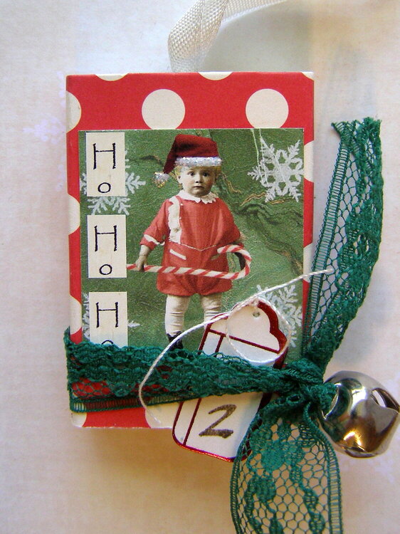 Altered Matchbox - 12 Days of Christmas Day 2