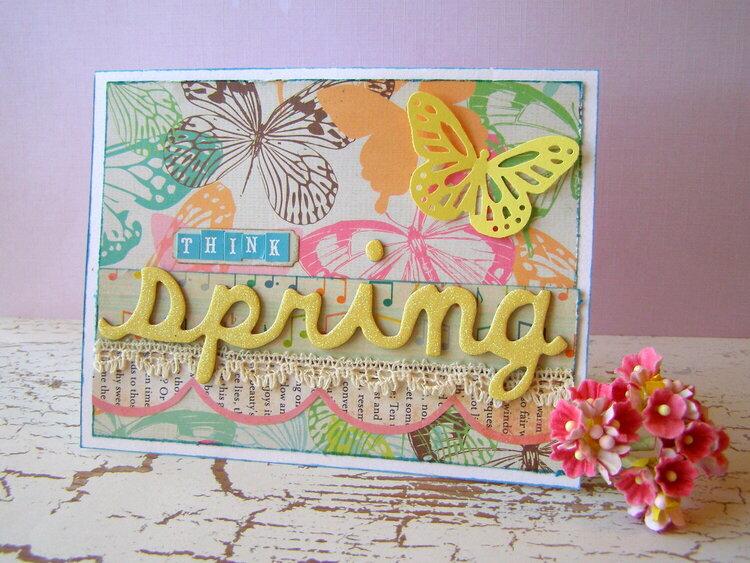 Think Spring - March Cards magazine
