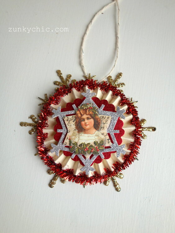 Angel Rosette Ornament