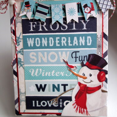 Winter card box