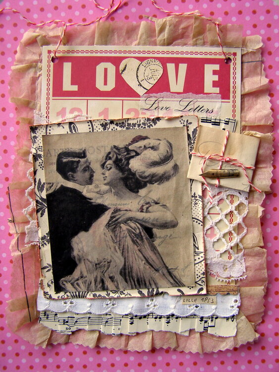 Love altered hanging