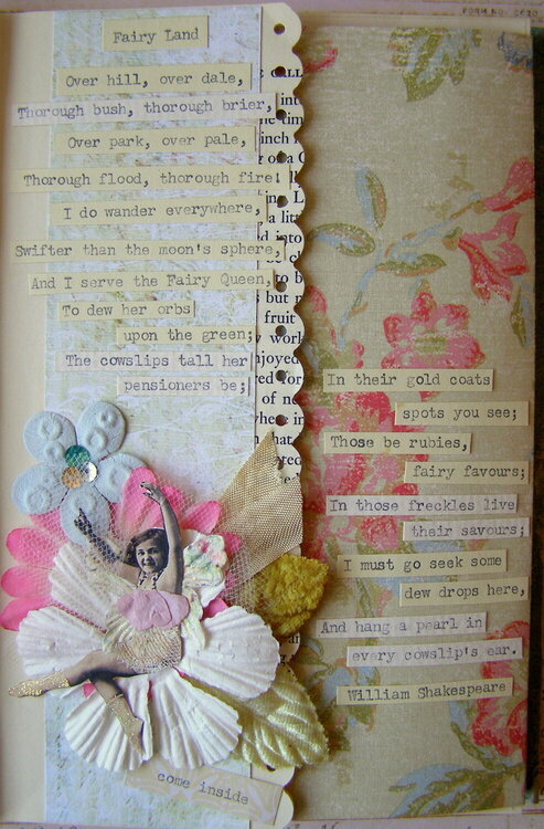 Art Journal Pages - Fairy Land