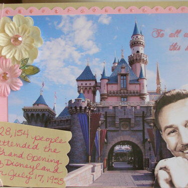 Postcard swap - 1950s Disneyland