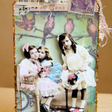 The Paradise of Children - tag for swap with VintageGypsy