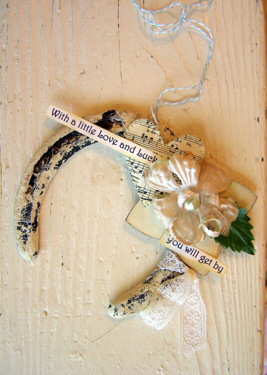 Altered Horseshoe for swap with VintageGypsy