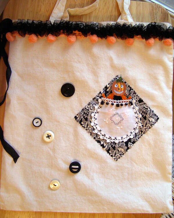 Treat Bag - Joli Paquet Vintage Halloween Swap