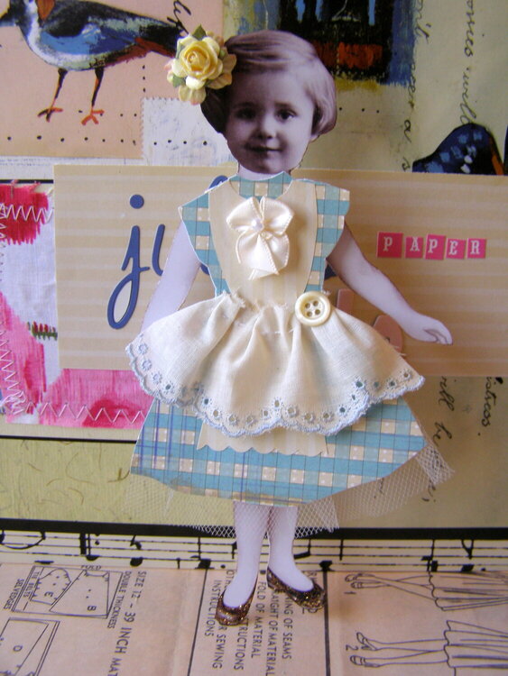 Paper Doll Party Dress