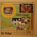 Girls Camp Mt. Ridge ward