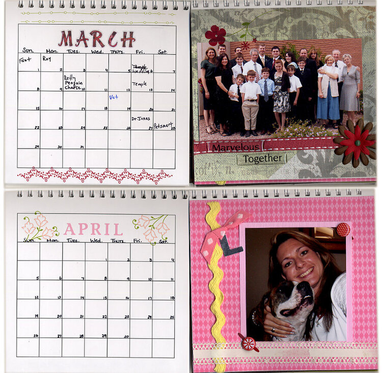 EK Art Blanche Calendar