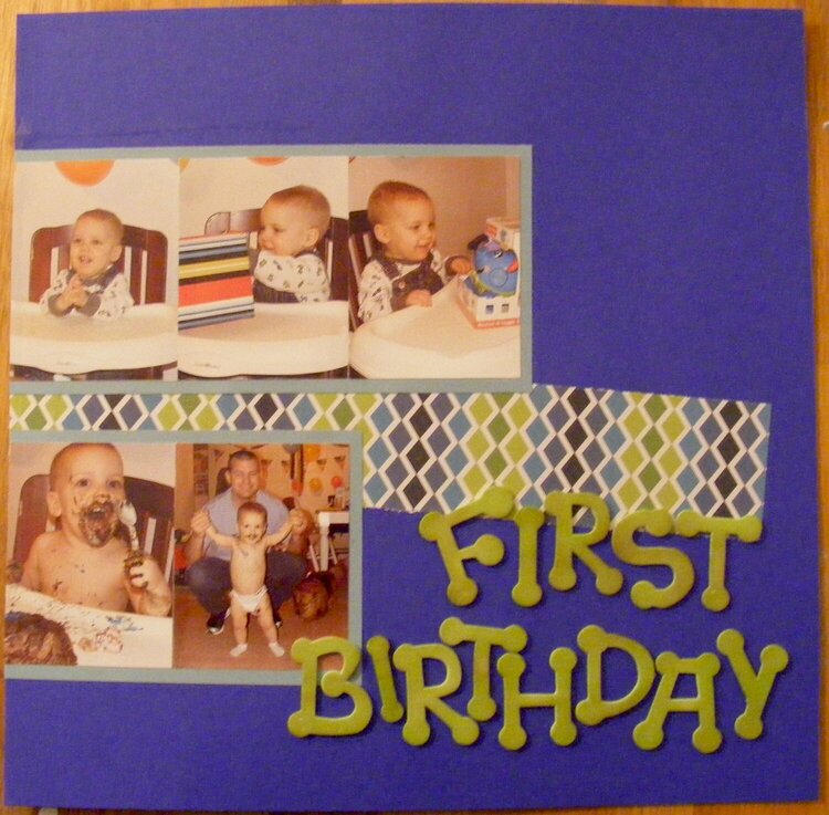 First Birthday Page 2