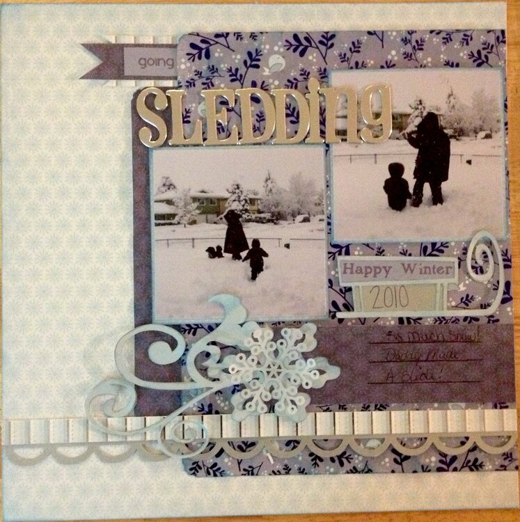 Going Sledding Page 1