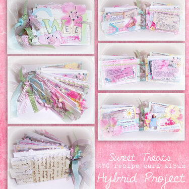 Sweet Treats ATC Recipe Album