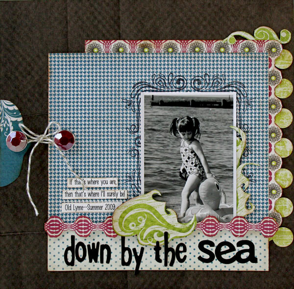 Down by the Sea *new Pink Paislee*