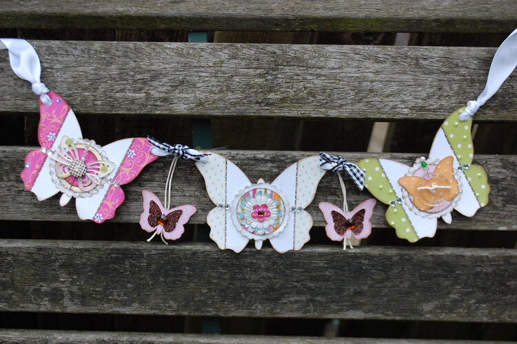 Butterfly banner - Making Memories