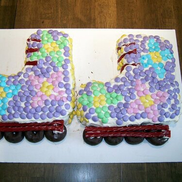 Roller Blade cake