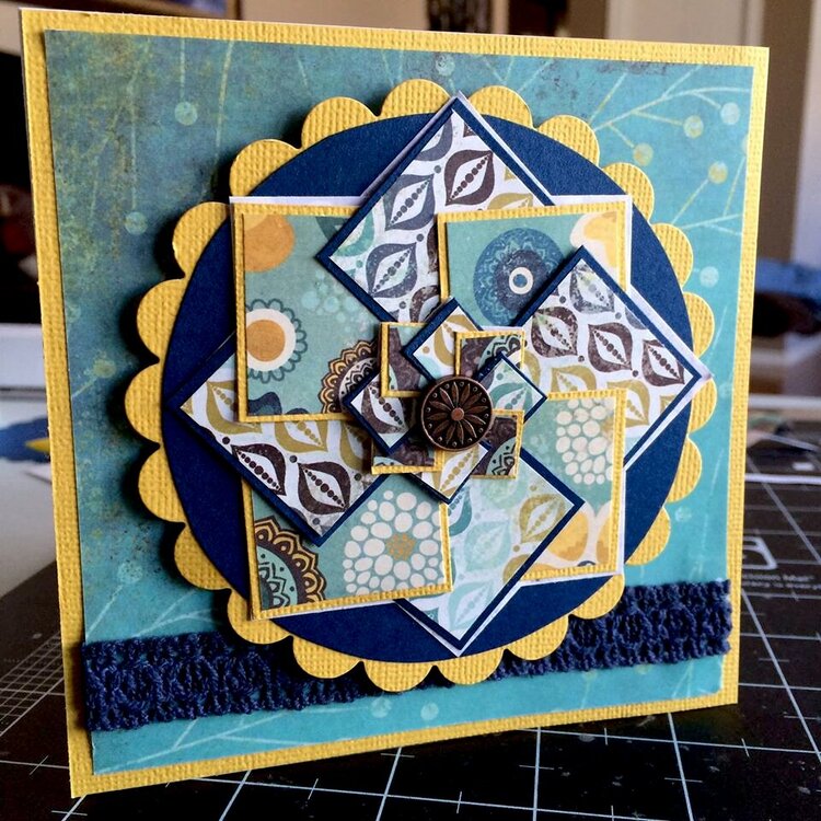 pinwheel  card