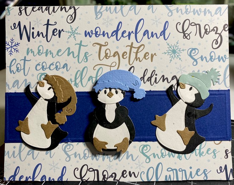 Winter wonderland penguin