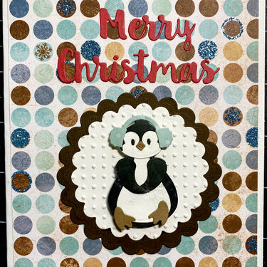 Penguin merry Christmas