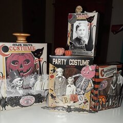 Tim Holtz Halloween Vignette Boxes