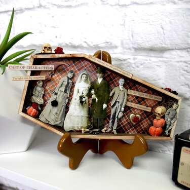 Tim Holtz Vignette Coffin Tray