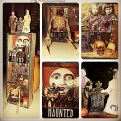 Tim Holtz Halloween Shadow Box