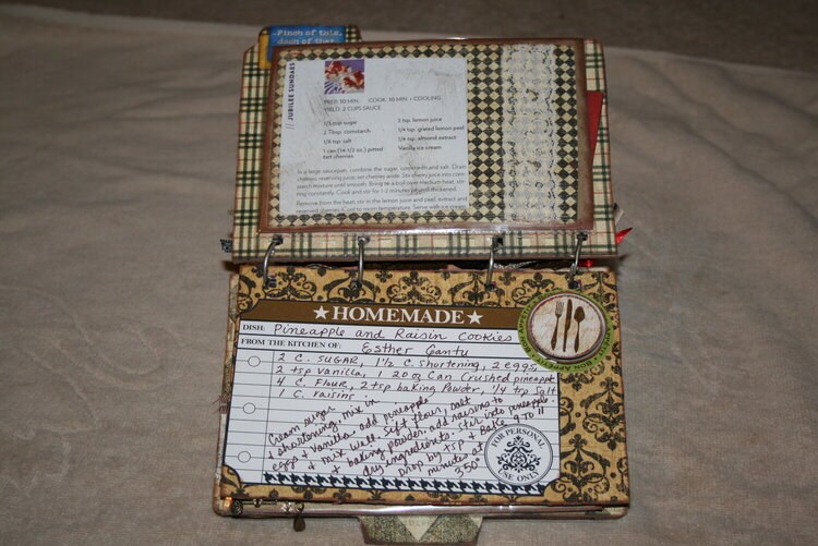 Recipe Book Pages