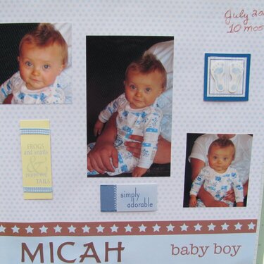 Baby Boy Micah
