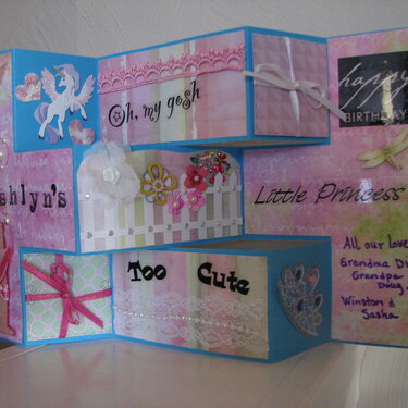 Tri-fold 1 Yr Bday Card