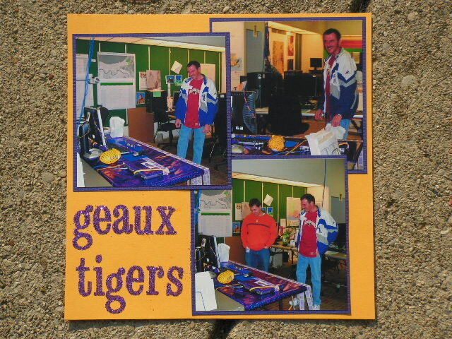 Geaux Tigers - Right