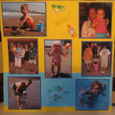 Mexico Scrapbook Page