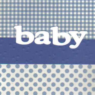 Blue Baby Card