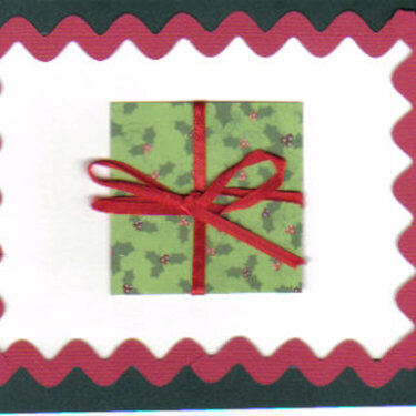 Christmas Package Card