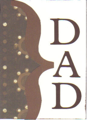 Dk Brown DAD Card