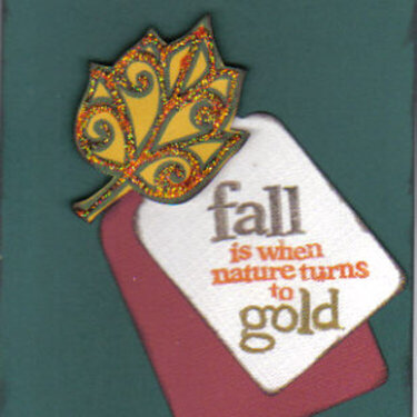 Fall Is When Card