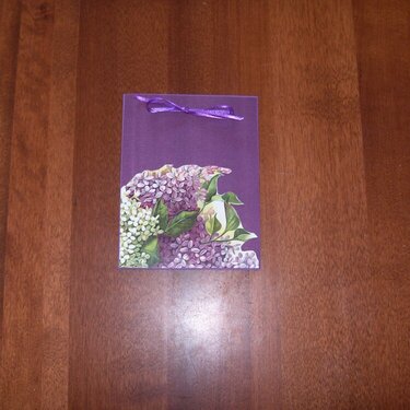Purple Lilac Card