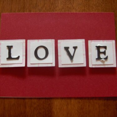 Love Squares Card