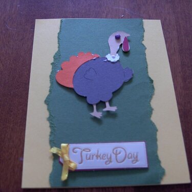 Turkey Day Card