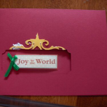 Joy to the World Card