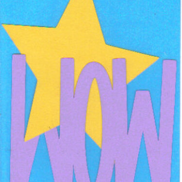 Star WOW Card