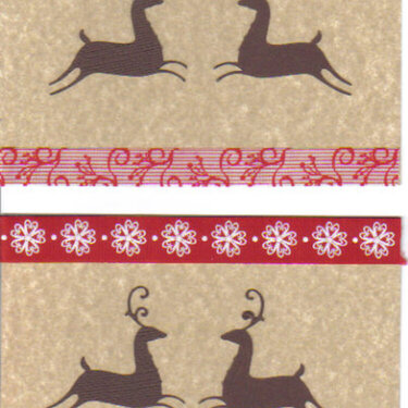 Two Reindeer Cards