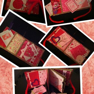 valentine paper bag album