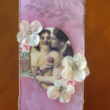 wedding card - vintage