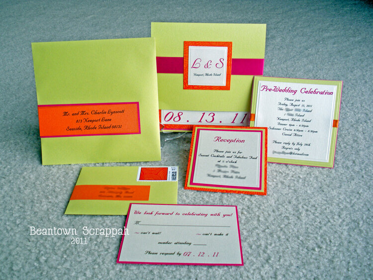 Wedding Invitation Set