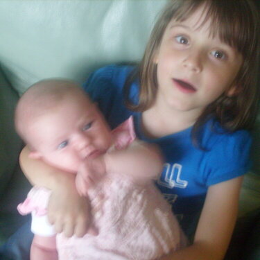My Daughter Toni-Leigh and Niece Lily