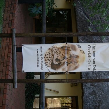 Cheetah Centre Entrance